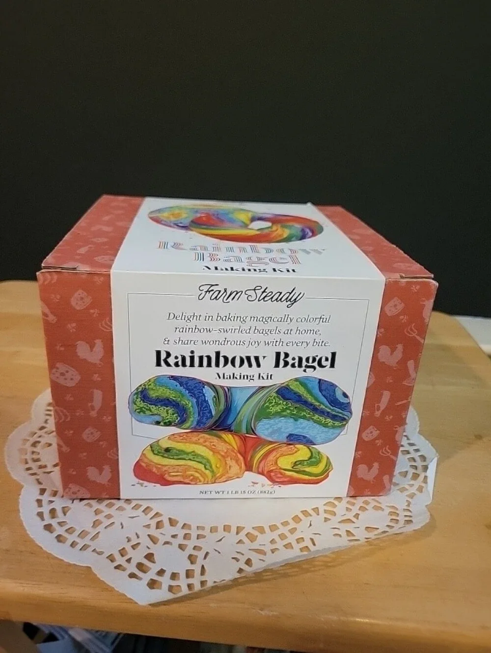 Rainbow Bagel Making Kit - Multicolor
